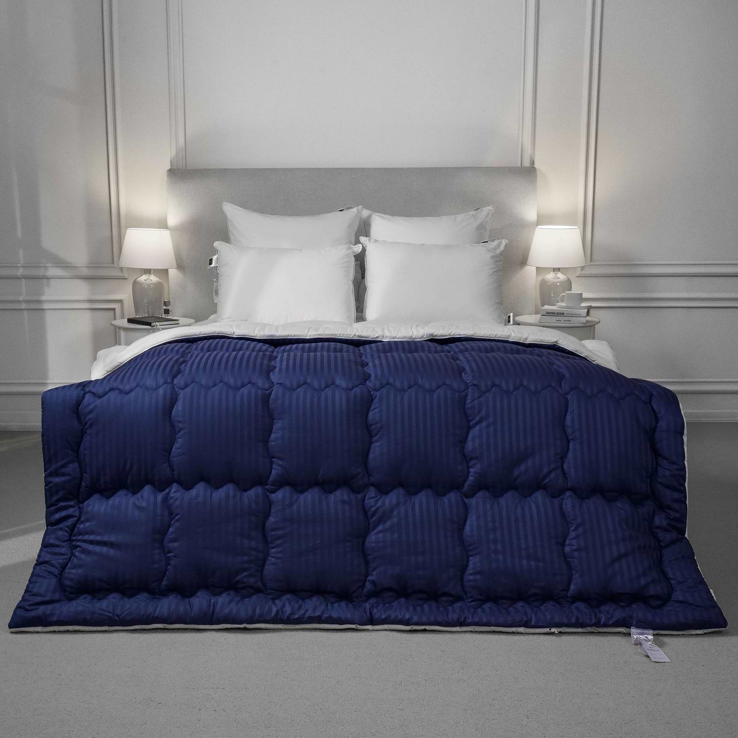 Ковдра зимова полуторна MirSon 3M Thinsulate №1320 Valentino Hand Made 140x205 см (2200001530096)