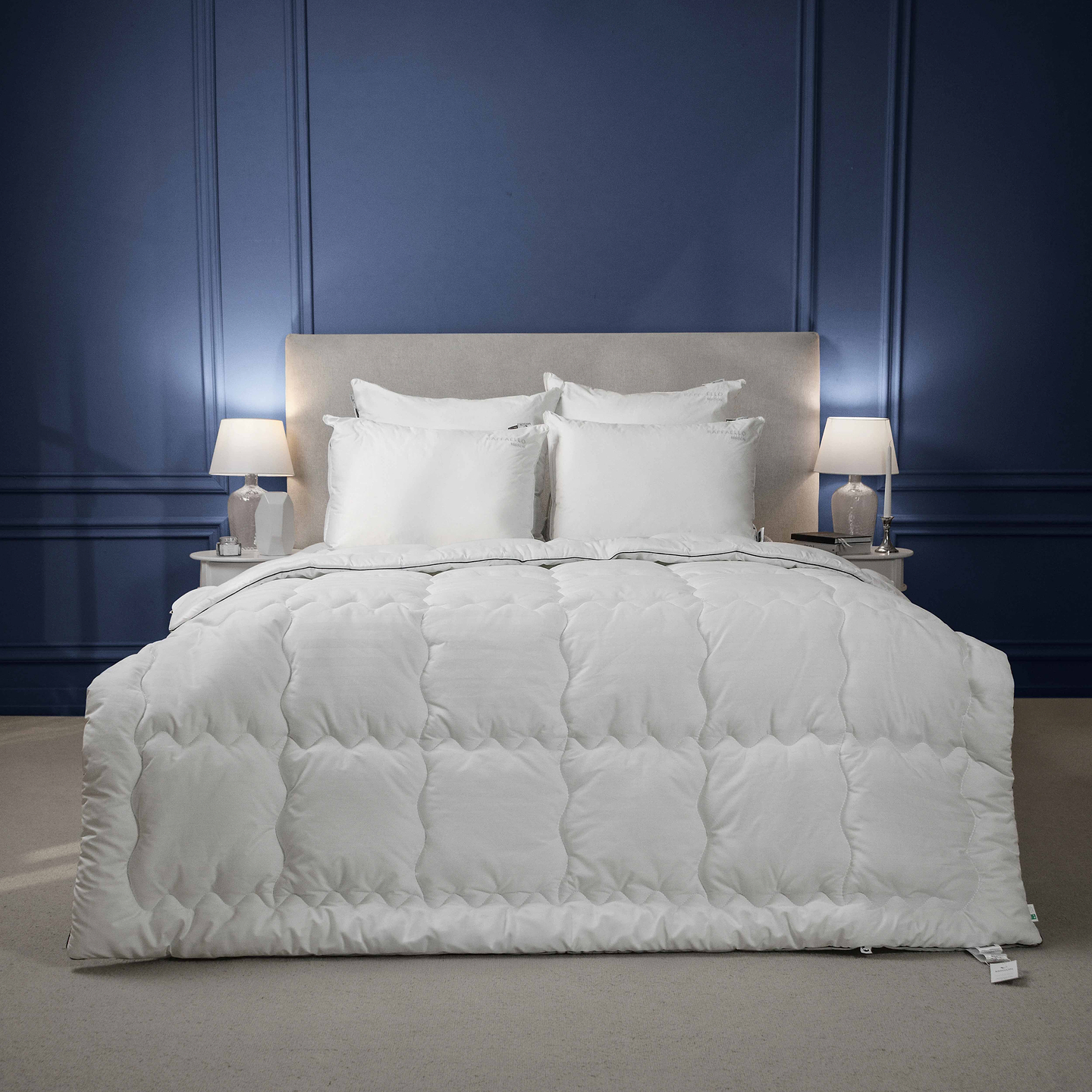 Ковдра літня двоспальна євро MirSon №1384 Royal Pearl Hand Made 220x240 см (2200001533479)