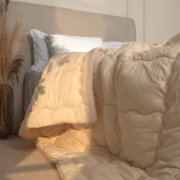 Фото - Ковдра літня полуторна MirSon EcoSilk №1313 Carmela Hand Made 140x205 см (2200001528154)