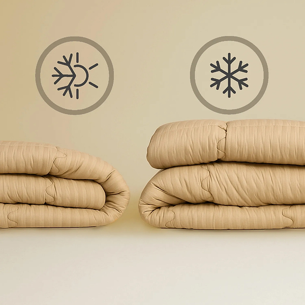 Фото - Одеяло зимнее полуторное MirSon Carmela Hand Made №656 с эвкалиптом 140х205 (2200000857828)