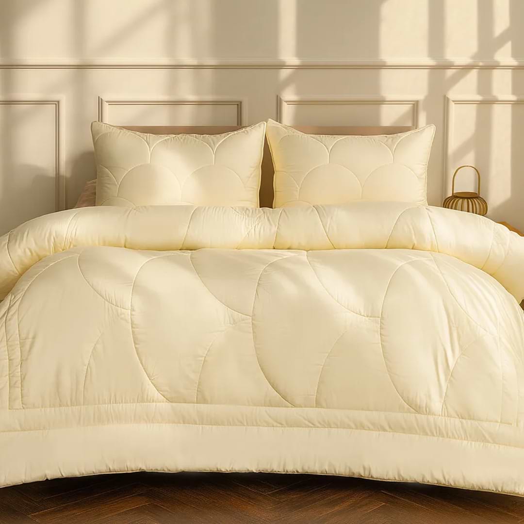 Ковдра зимова полуторна MirSon 155х215 см шовкове Silk Kapok №522 Marzello Collection (2200012214596)