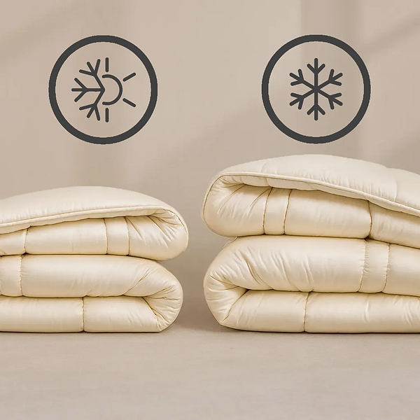 Фото - Одеяло зимнее полуторное MirSon 155х215 см шелковое Silk Kapok №522 Marzello Collection (2200012214596)