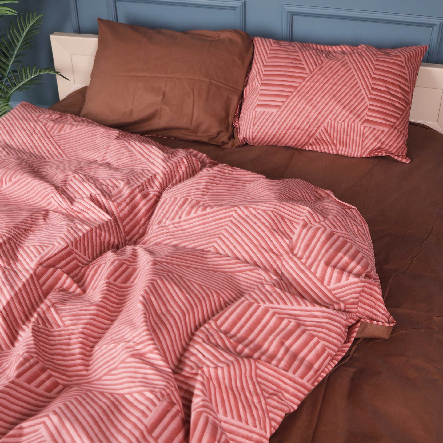 Комплект постільної білизни MirSon 175x210 см Ranforce Elite 17-0631 Diamond Brown Ранфорс (2200008465766)