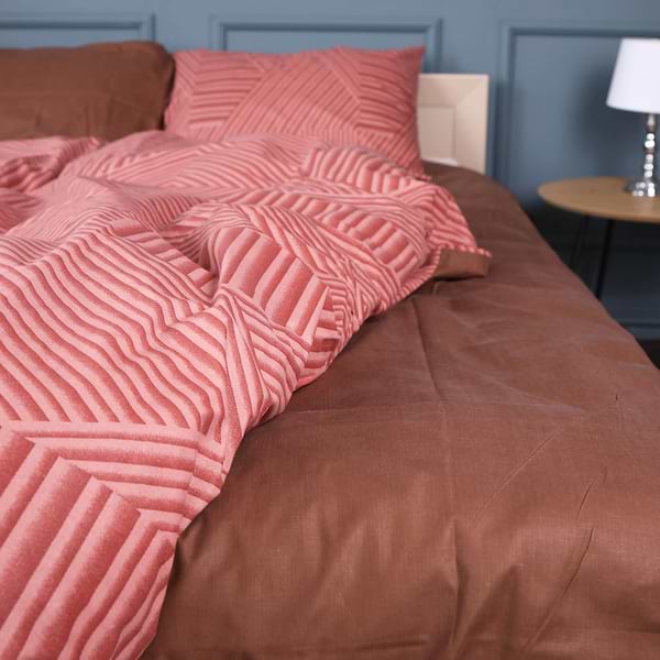 Фото - Комплект постельного белья MirSon 143х210 см Ranforce Elite 17-0631 Diamond Brown Ранфорс (2200008465759)