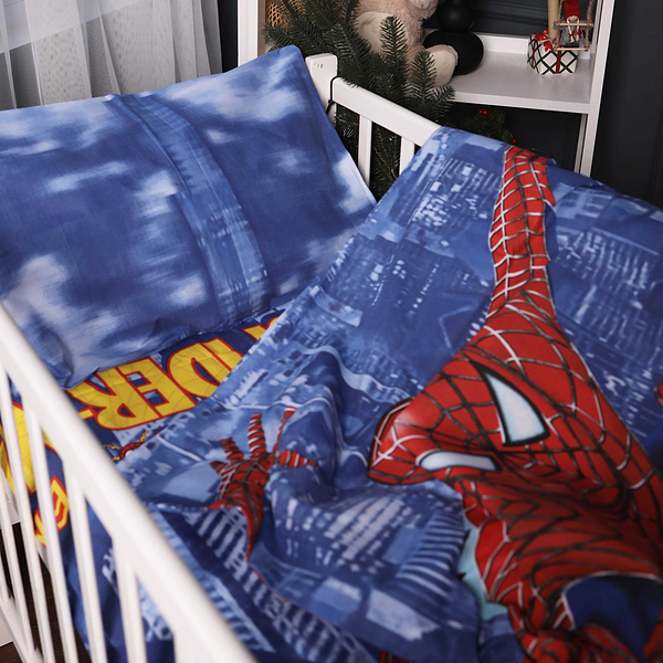Фото - Комплект постельного белья MirSon 143х210 17-0700 Spider-Man Ranforce Elite (2200010457520)