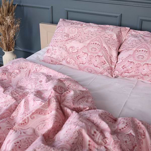 Фото - Комплект постільної білизни MirSon King Size 220х240 см 17-0770 Powder Paisley Ranforce Elite (2200011132365)