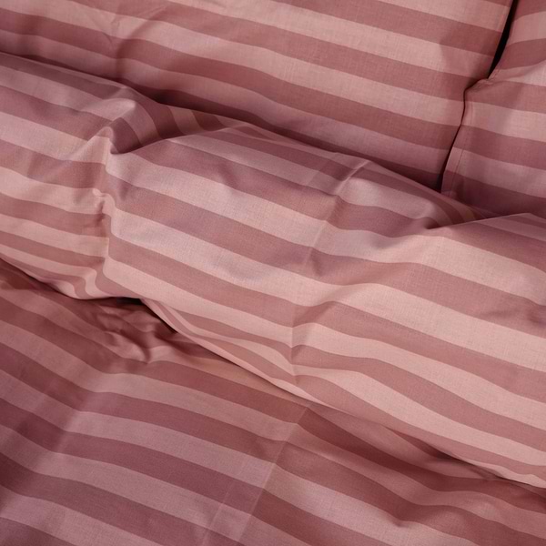 Фото - Комплект постельного белья MirSon 143х210 см 17-0773 Nude stripes Ranforce Elite (2200011152790)