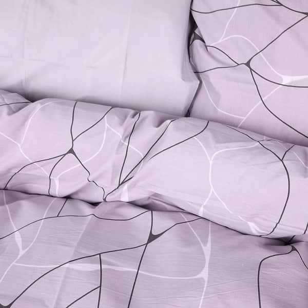 Фото - Комплект постельного белья MirSon 143х210 см 17-0809 Accents Gray Ranforce Elite (2200011493695)