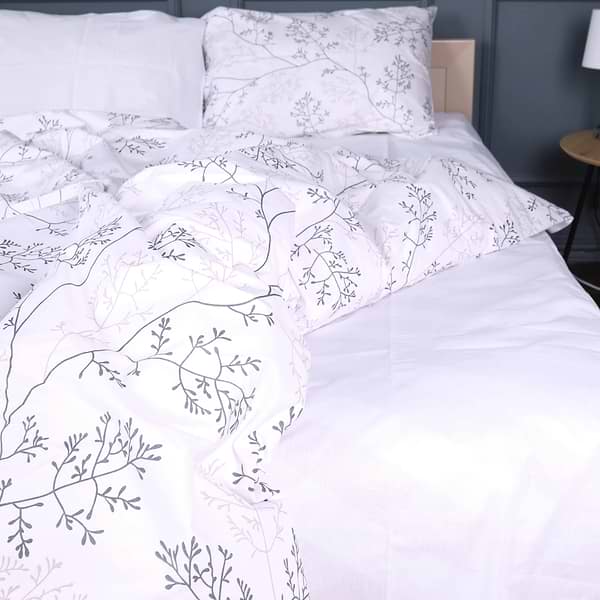 Фото - Комплект постільної білизни MirSon King Size 220х240 см 17-0812 Twigs of Spring Ranforce Elite (2200011495262)