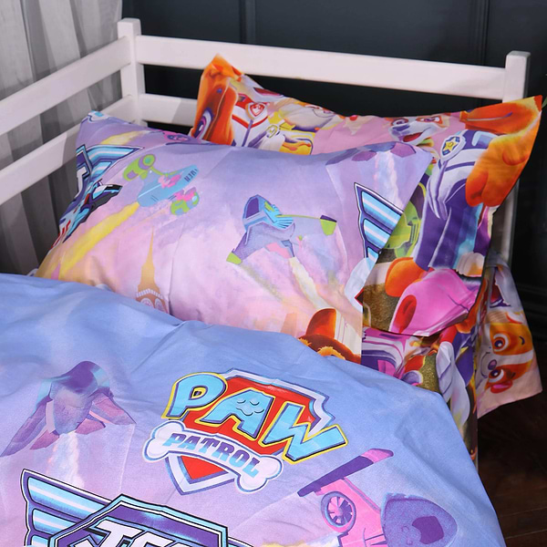 Фото - Комплект постільної білизни MirSon 143х210 см 17-0887 Paw Patrol Girls Dream Бязь (2200012386835)