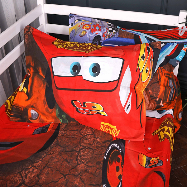 Фото - Комплект постільної білизни MirSon 143х210 см Kids Time 17-0889 Cars Retro Race Бязь (2200012388594)