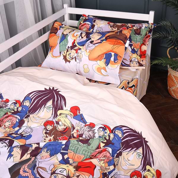 Фото - Комплект постільної білизни MirSon 143х210 см Kids Time 17-0897 Anime Legends Бязь (2200012394595)
