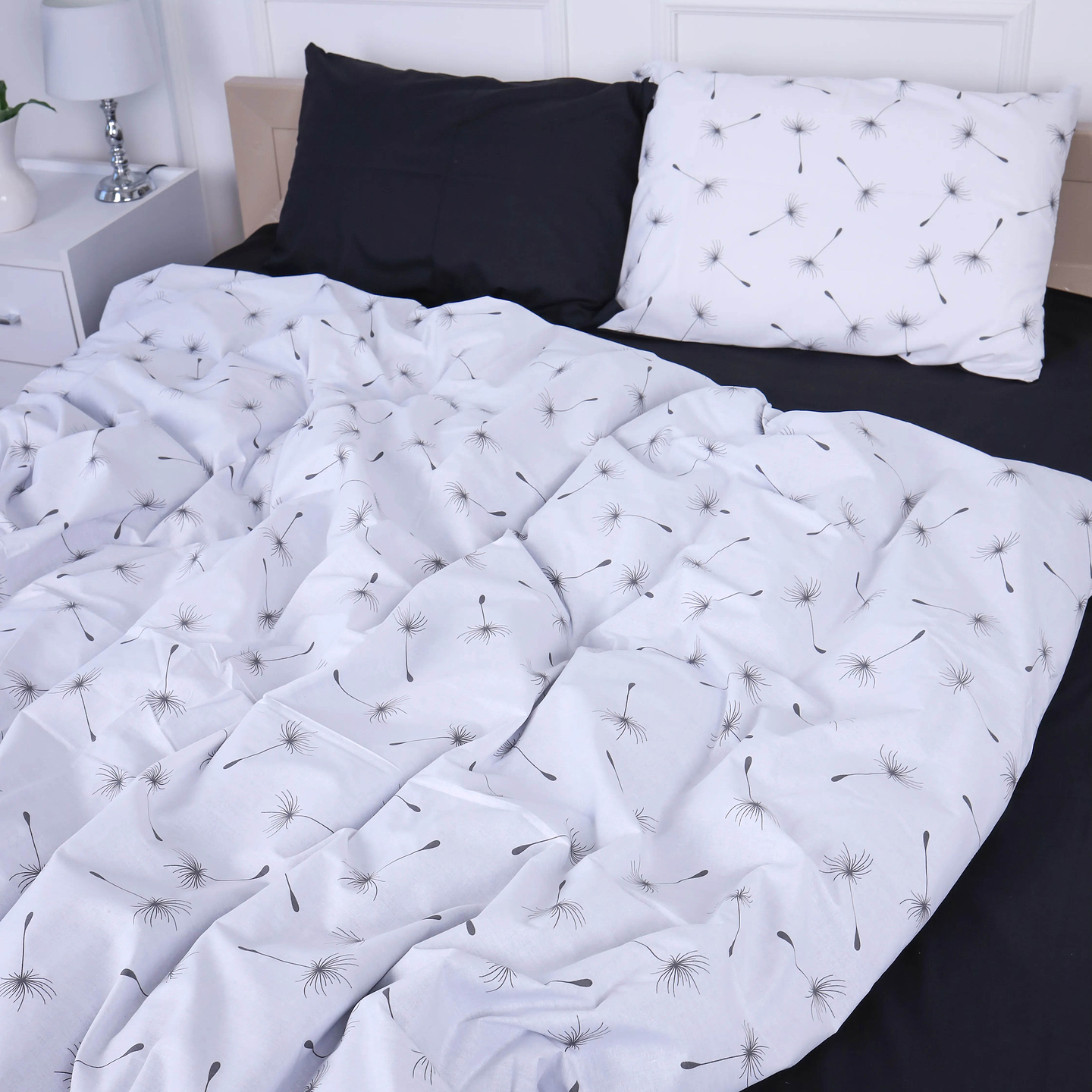 Комплект постільної білизни MirSon 143х210 см 17-4805 Santa Fiora Бязь (2200009163173)