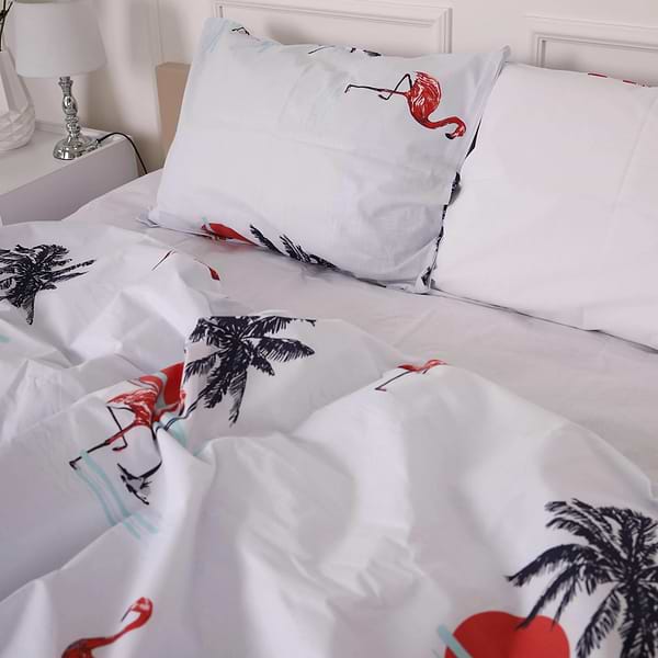 Фото - Комплект постільної білизни MirSon 143х210 см 17-4821 Loraine Бязь (2200009377174)