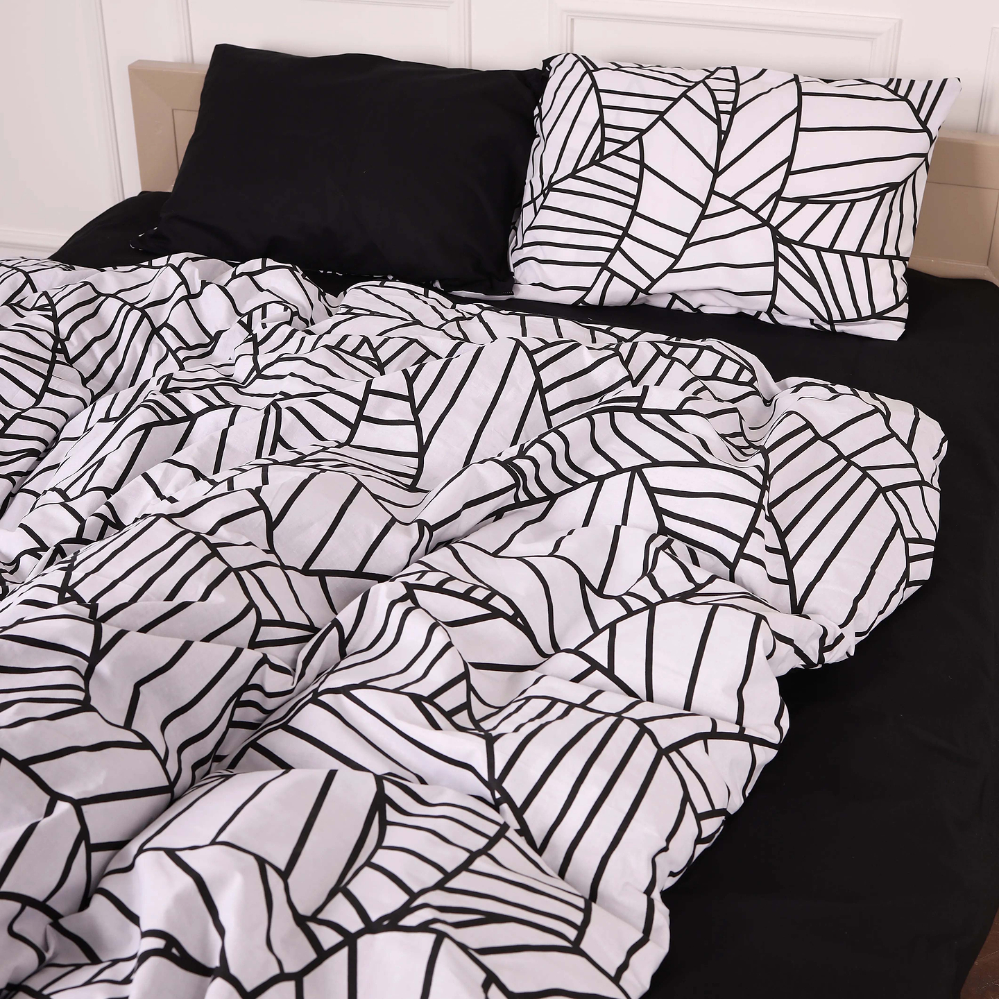 Комплект постільної білизни MirSon King Size 220х240 см 17-4846 Flavio Ranforce Elite (2200009582738)