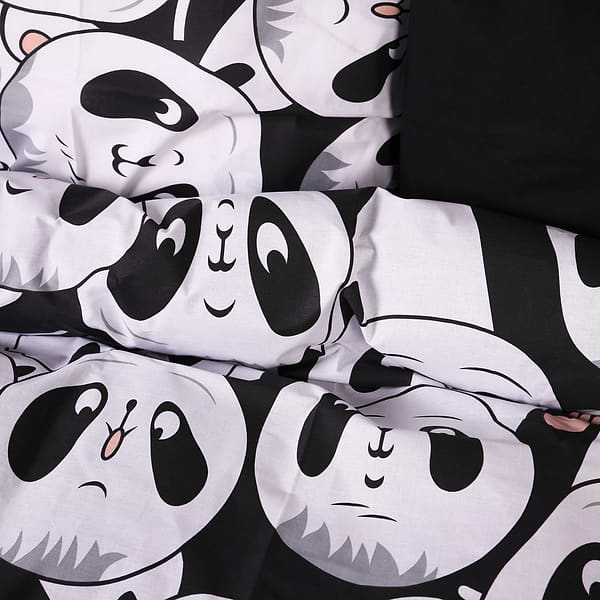 Фото - Комплект постільної білизни MirSon 143х210 см 17-4850 Panda Ranforce Elite (2200009584954)