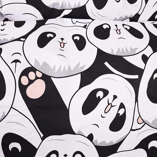 Фото - Комплект постільної білизни MirSon 143х210 см 17-4850 Panda Ranforce Elite (2200009584954)