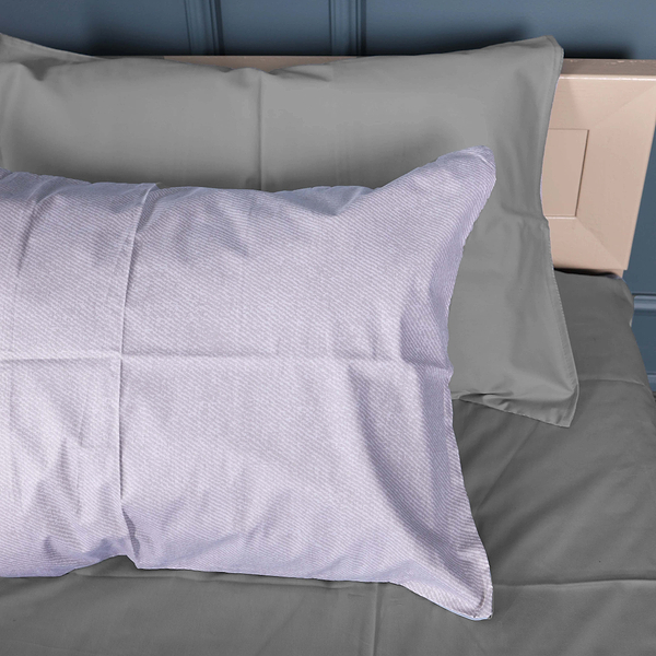 Фото - Комплект постельного белья MirSon 143х210 см 22-1380 Grey Gleam Сатин (2200010476897)