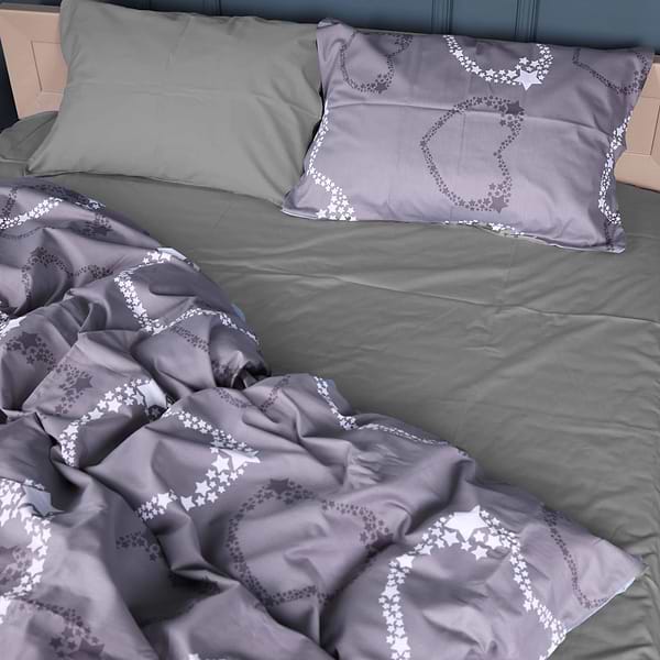 Фото - Комплект постільної білизни MirSon 143х210 см 22-1389 Loving Hearts Сатін (2200010563498)