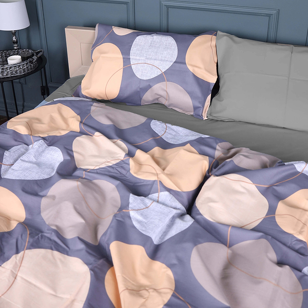 Фото - Комплект постельного белья MirSon 143х210 см 22-1393 Modern Geometry Сатин (2200010564617)