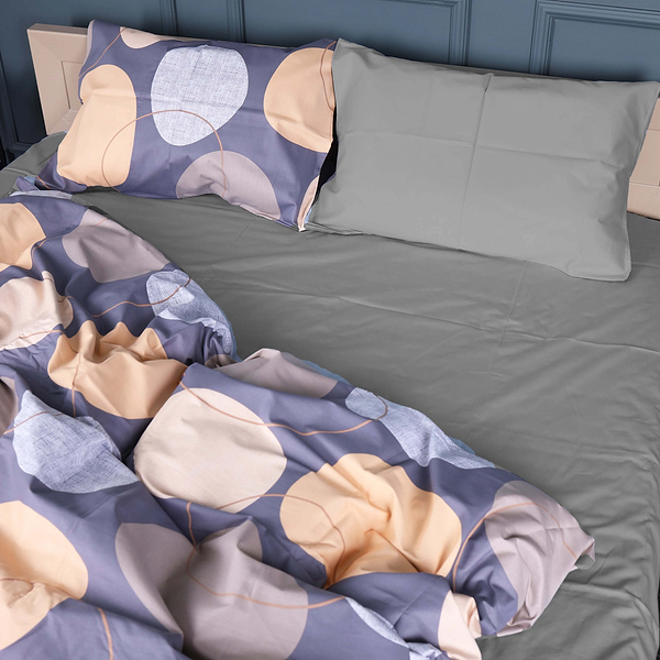 Фото - Комплект постельного белья MirSon 143х210 см 22-1393 Modern Geometry Сатин (2200010564617)