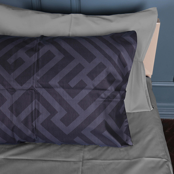 Фото - Комплект постельного белья MirSon 143х210 см 22-1396 Geometric Vibes Сатин (2200010565478)