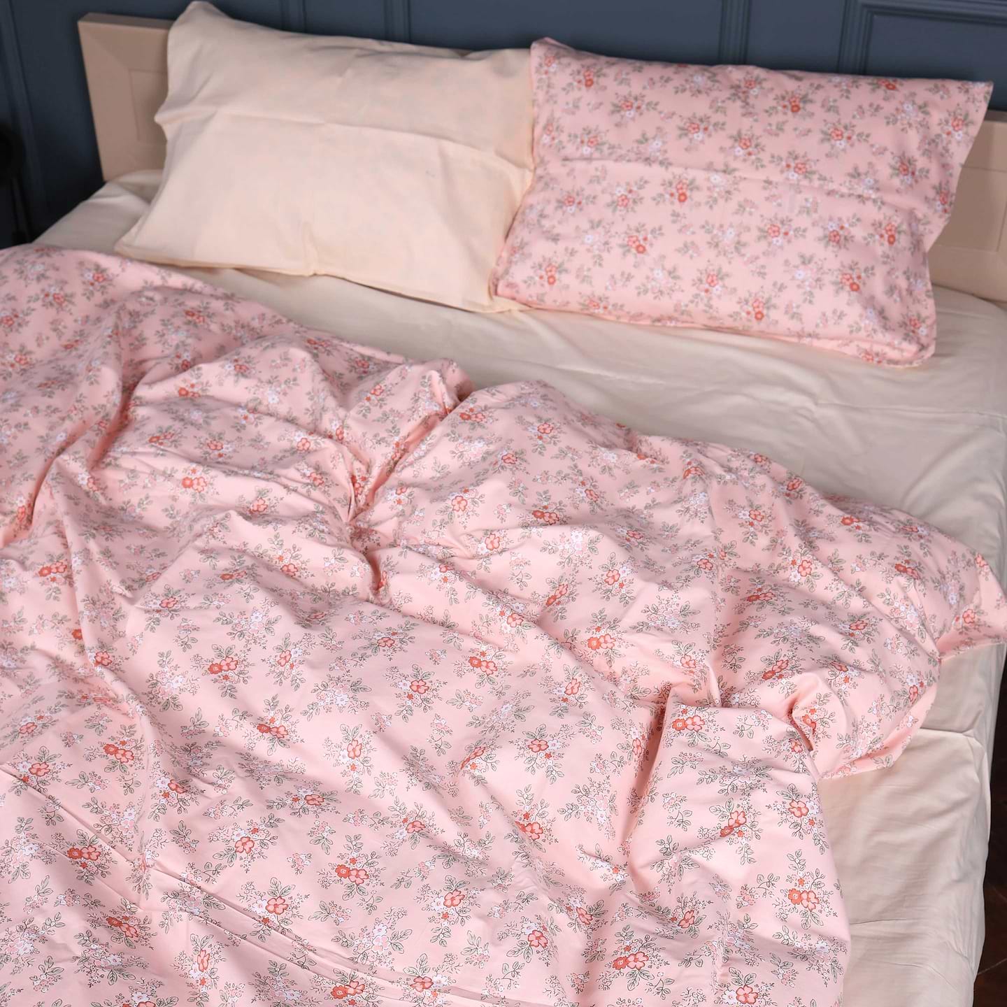 Комплект постільної білизни MirSon 143х210 см 22-1397 Floral Elegance Сатин (2200010565768)