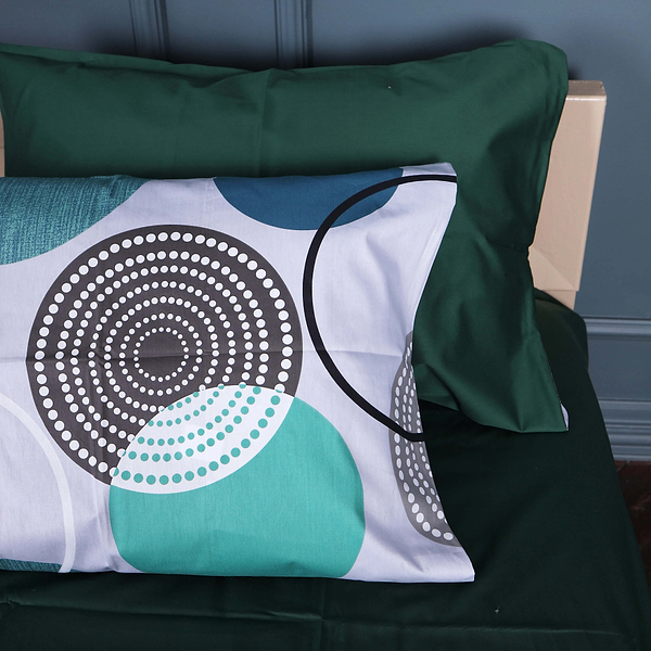 Фото - Комплект постельного белья MirSon 143х210 см 22-1405 Geometry Bliss Сатин (2200010594096)