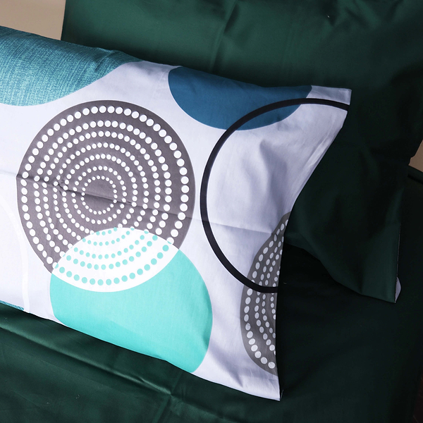 Фото - Комплект постельного белья MirSon 143х210 см 22-1405 Geometry Bliss Сатин (2200010594096)