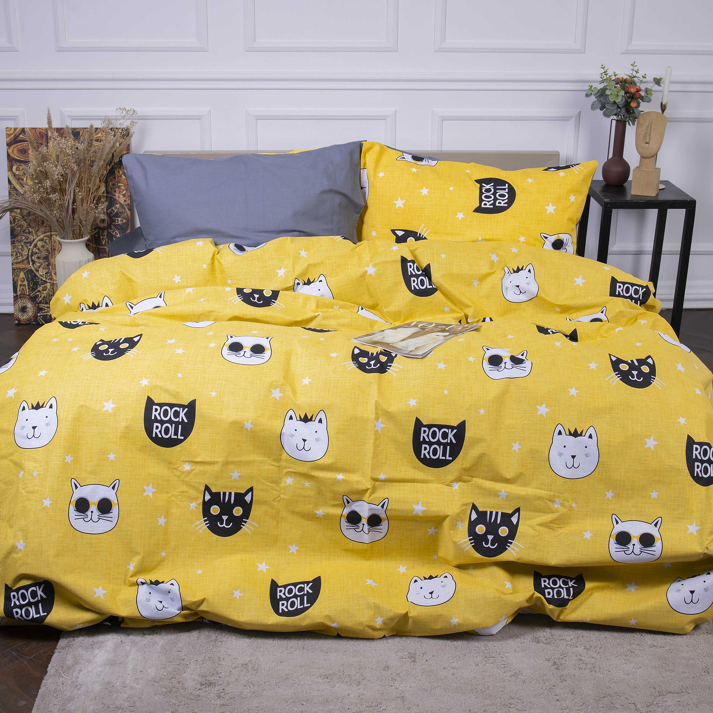 Комплект постільної білизни MirSon 175х210 см Ranforce Elite 17-0500 -1 Twinkling 100% Бавовна (2200008616489)