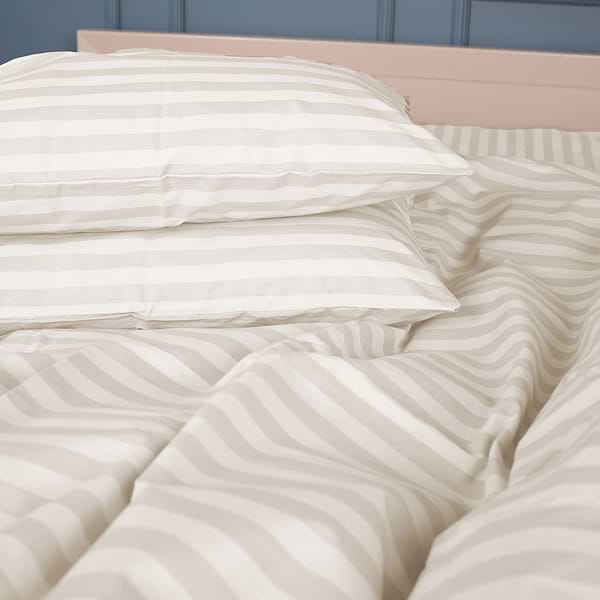 Фото - Комплект постільної білизни MirSon King Size 220x240 Ranforce Elite 17-0604 Stripe Yellow Ранфорс (2200008052836)