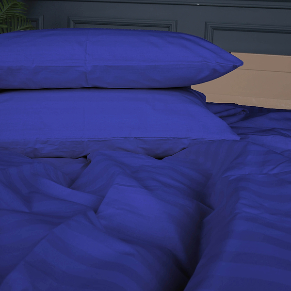 Фото - Комплект постельного белья MirSon 143 x 210 Ranforce Elite 17-0609 Stripe Blue Ранфорс (2200008055592)