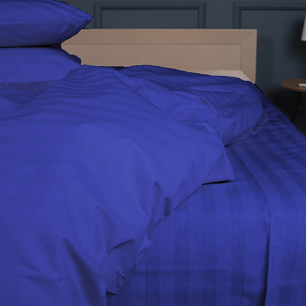 Фото - Комплект постельного белья MirSon 143 x 210 Ranforce Elite 17-0609 Stripe Blue Ранфорс (2200008055592)