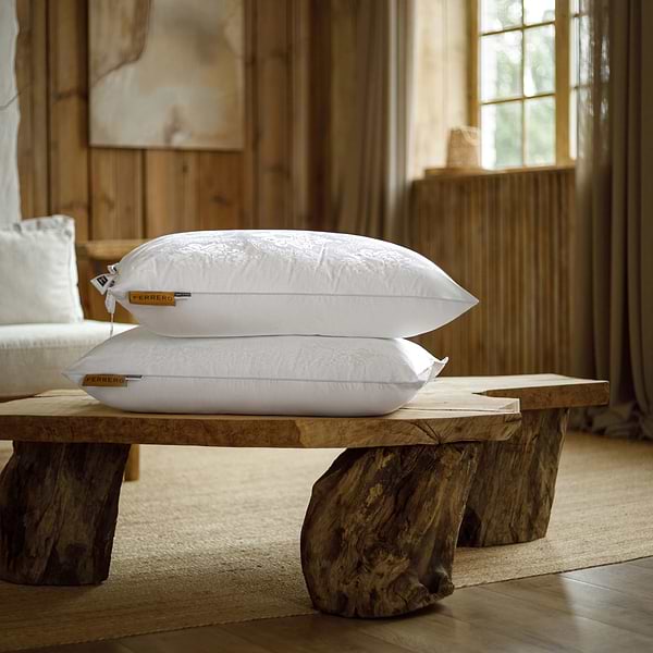 Фото - Подушка стандартная MirSon №15-57 Ferrero Premium шерсть White высокая 70х70 (2200011166230)