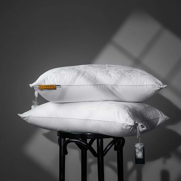 Фото - Подушка стандартная MirSon №15-57 Ferrero Premium шерсть White высокая 70х70 (2200011166230)