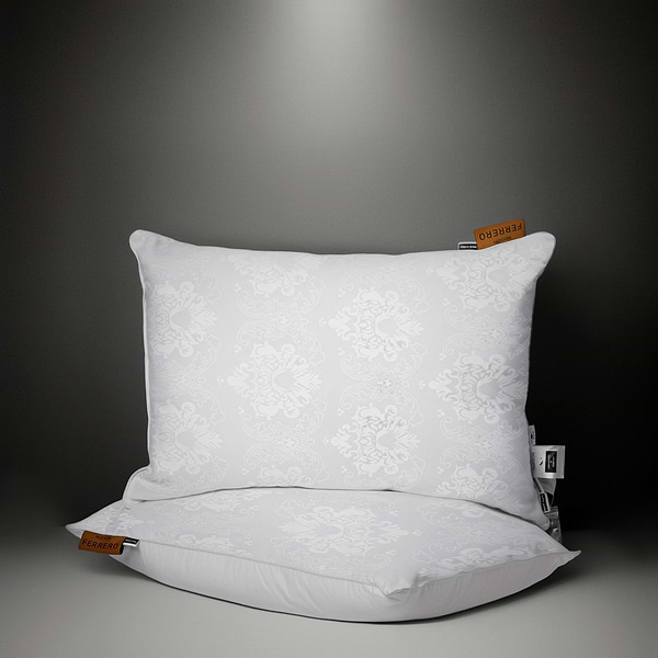 Фото - Подушка стандартна MirSon №15-46 Ferrero Тенсель (MODAL) White 50х70 см (2200011165790)