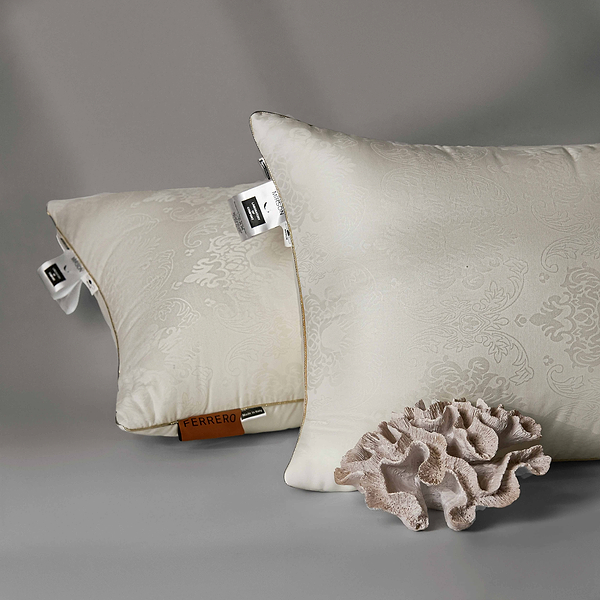 Фото - Подушка стандартна MirSon №15-85 Ferrero Бавовна Vanilla 40х60 (2200011167176)