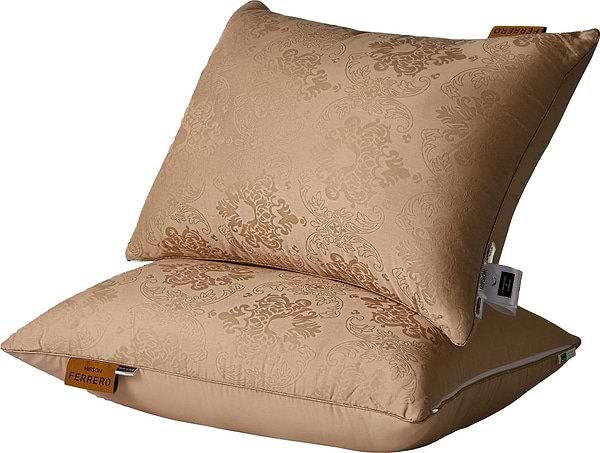 Фото - Подушка стандартная MirSon №15-27 Ferrero Eco-Soft Gold 50х70 см (2200011165226)
