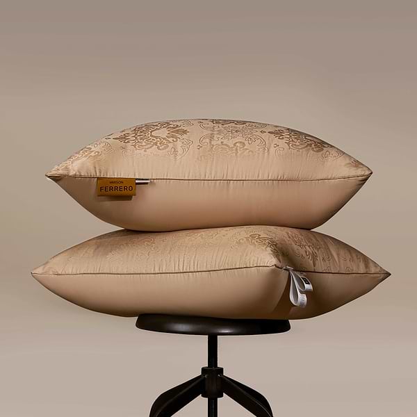 Фото - Подушка стандартная MirSon №15-27 Ferrero Eco-Soft Gold 50х70 см (2200011165226)