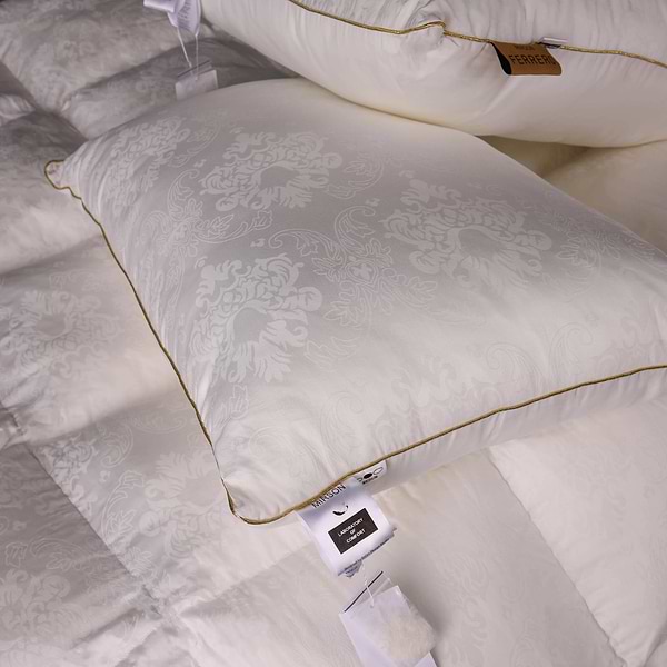 Фото - Одеяло демисезонное двуспальное евро MirSon 200х220 см 100% гусиный пух Ferrero Vanilla (2200011169316)