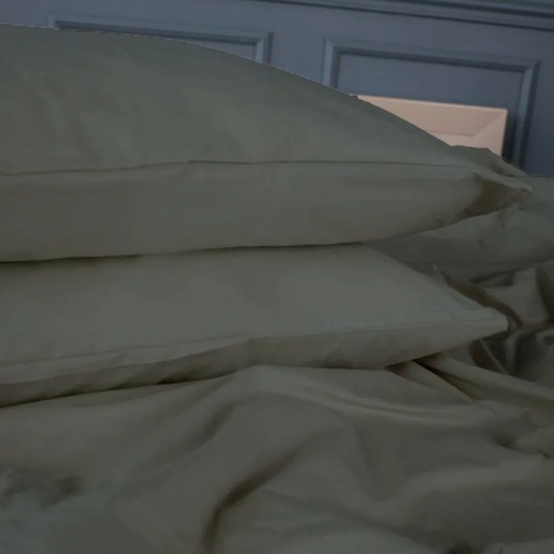 Комплект постільної білизни MirSon Бязь 16-7000 Green Grey 175 x 210 см (2200005714751)