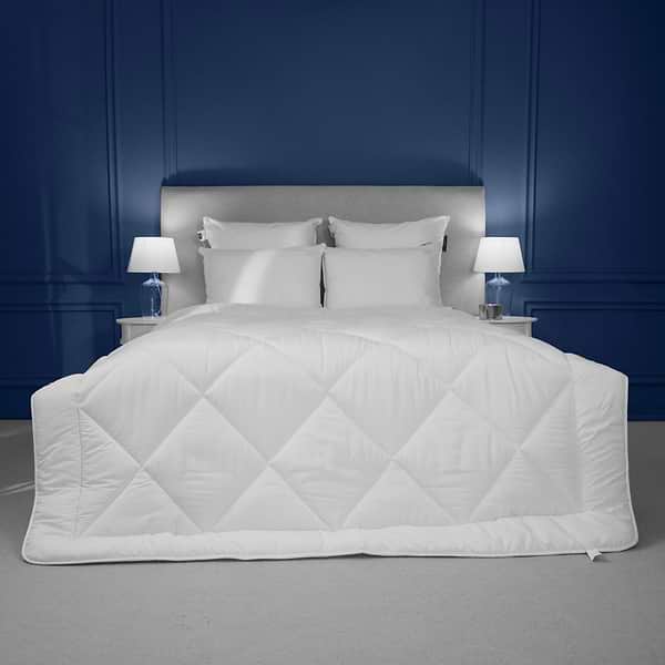 Фото - Ковдра всесезонна двоспальна MirSon №1654 Eco Light White 172x205 см (2200002652551)