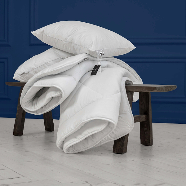 Фото - Ковдра всесезонна двоспальна MirSon №1654 Eco Light White 172x205 см (2200002652551)