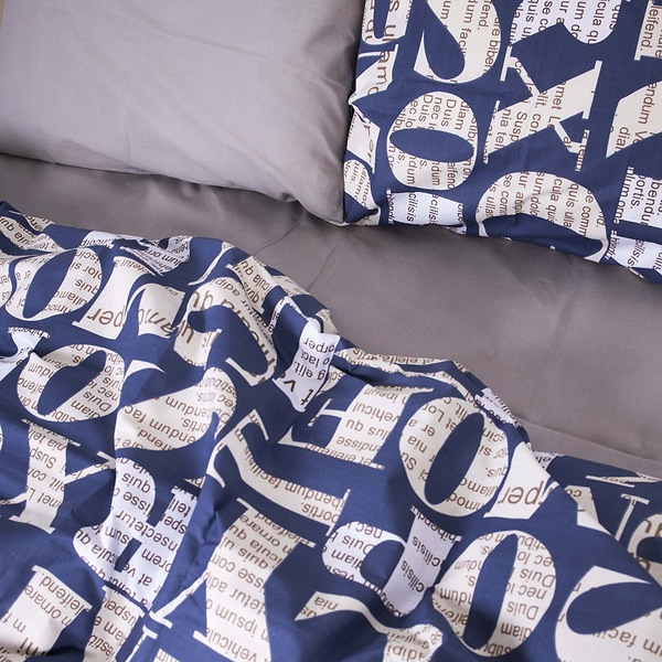 Фото - Комплект постільної білизни MirSon Бязь 17-0011 Fausta 143х210 (2200001383371)