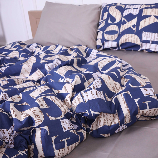 Фото - Комплект постільної білизни MirSon Бязь 17-0011 Fausta 143х210 (2200001383371)