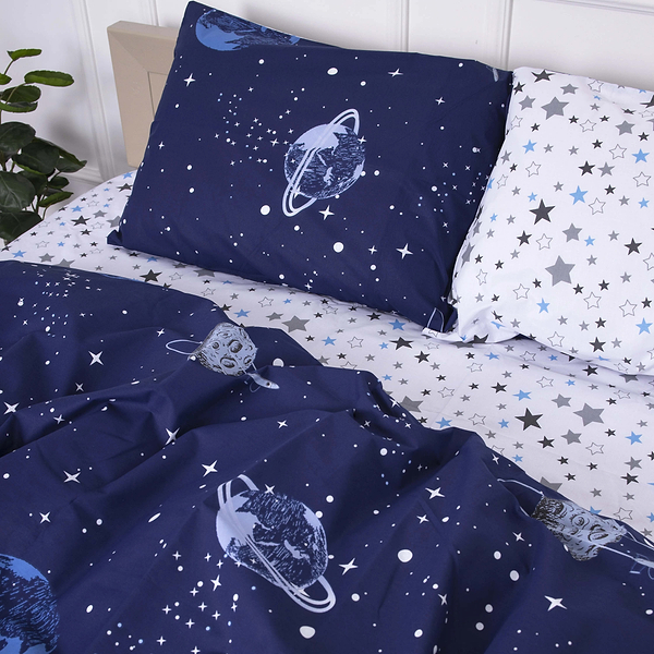 Фото - Комплект постільної білизни MirSon Бязь 17-0014 Graciana 143х210 (2200001383401)