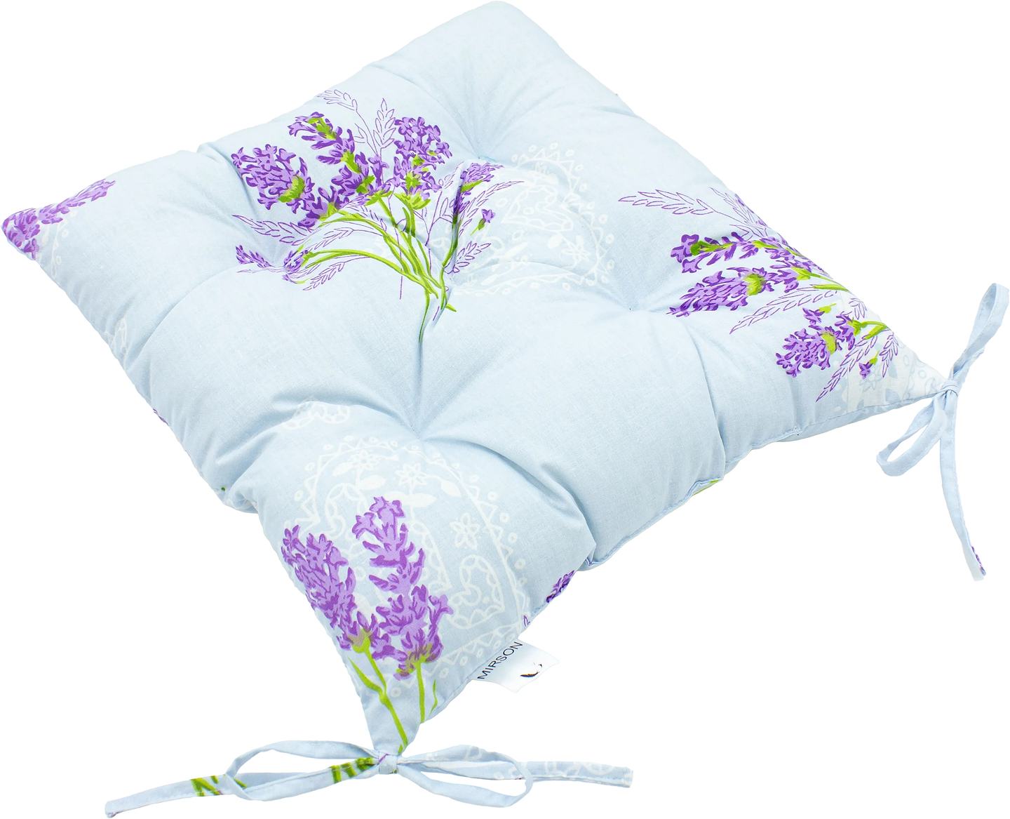 Подушка для стільця MirSon Бязь Принт 17-0130 Lavender sea 40х50 см (2200006276463)