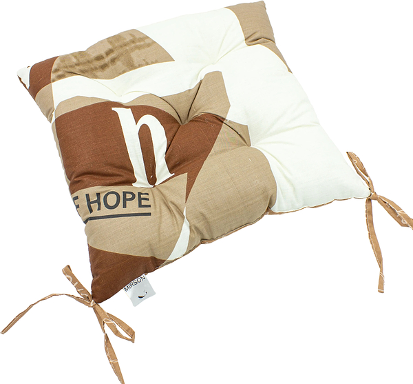 Фото - Подушка для стільця MirSon Бязь Принт 17-0534 Patsy 50х50 см (2200006276913)