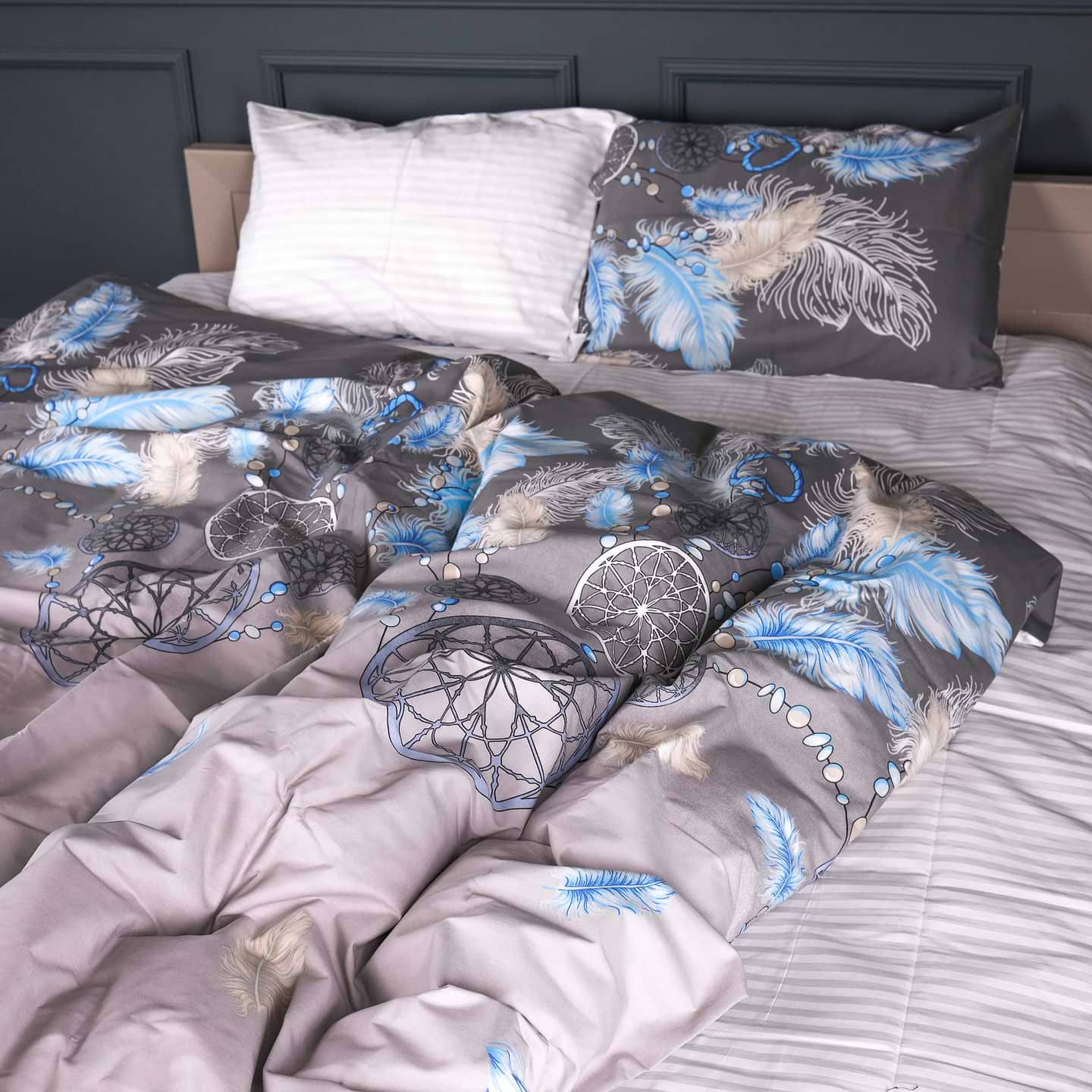 Комплект постельного белья MirSon Бязь 17-0786 Sleep catcher 175х210 см (2200011325972)