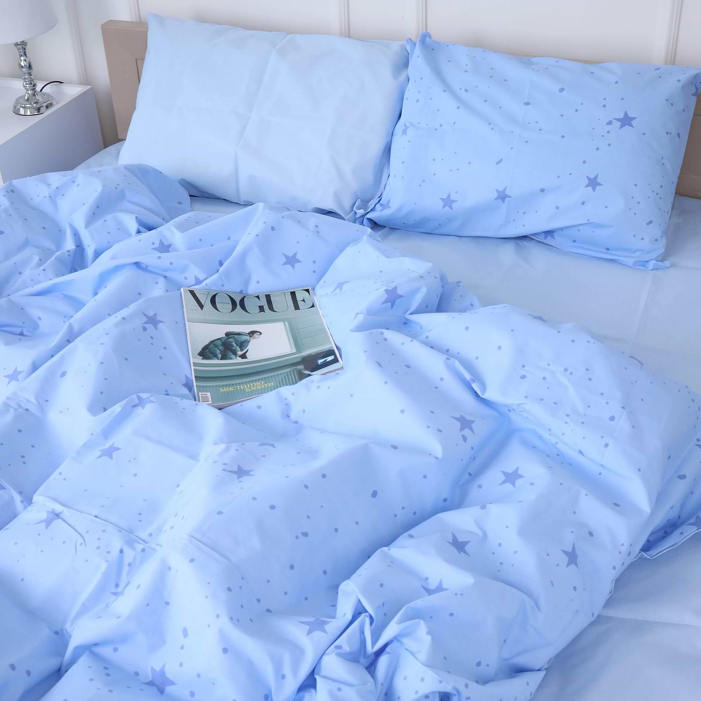 Підковдра полуторна MirSon Бязь 17-4748 Star trek 143х210 см (2200008932312)